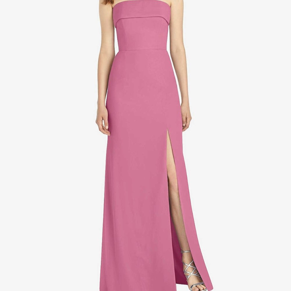 Bella Bridesmaids Dress Pink Orchid Lux Chiffon BB139